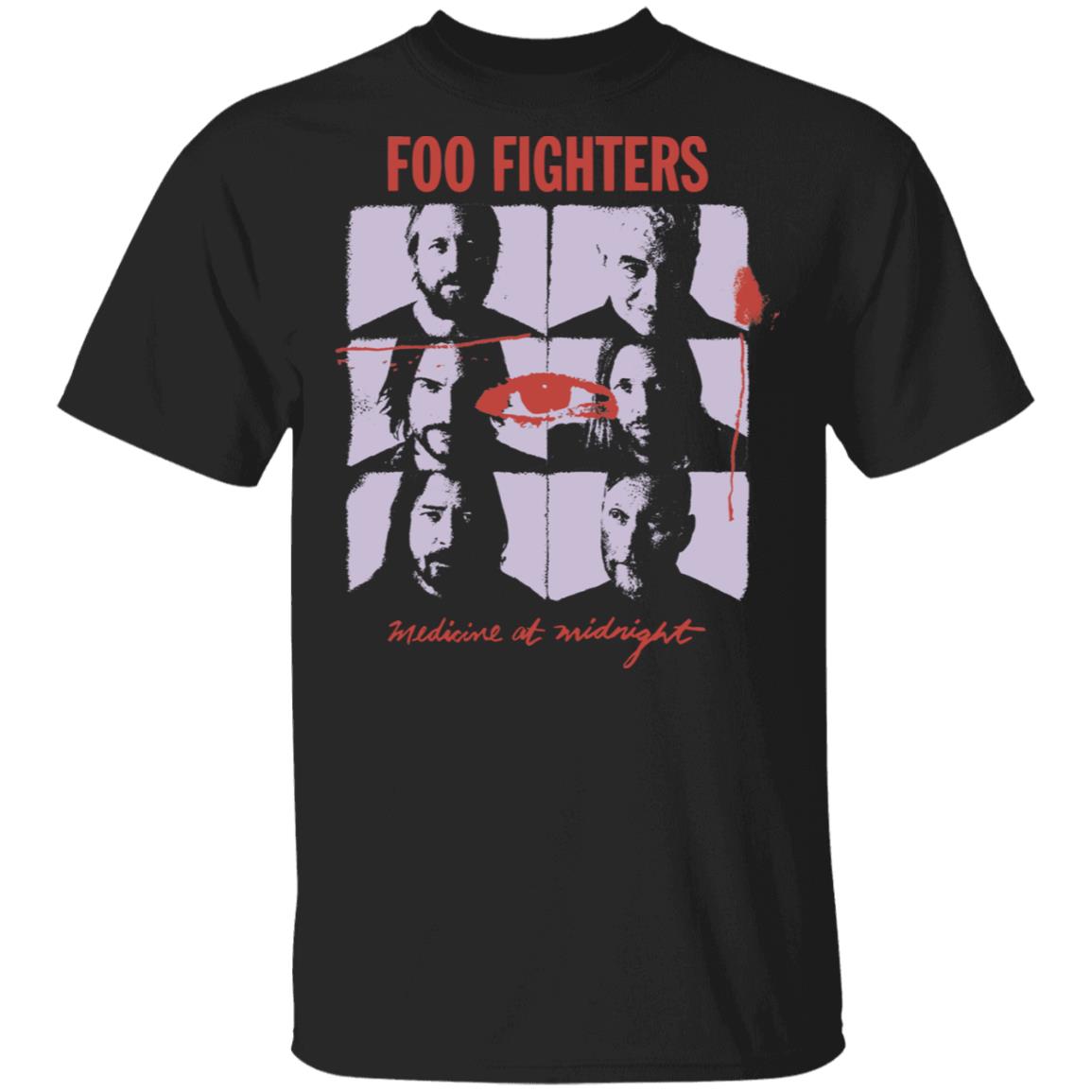 Foo Fighters Merch Stacked Photo Tee Foo Fighters Merch Stacked Photo Tee