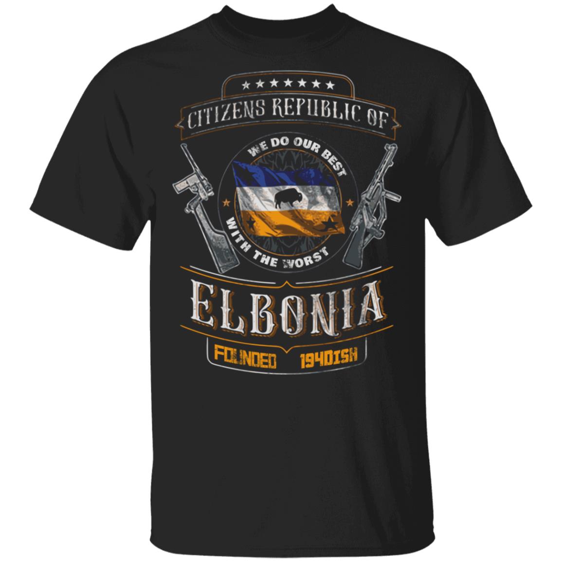 Forgotten Weapons Merch Elbonia T-Shirt Forgotten Weapons Merch Elbonia T-Shirt