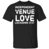 Frank Turner Merch Independent Venue Love T-Shirt