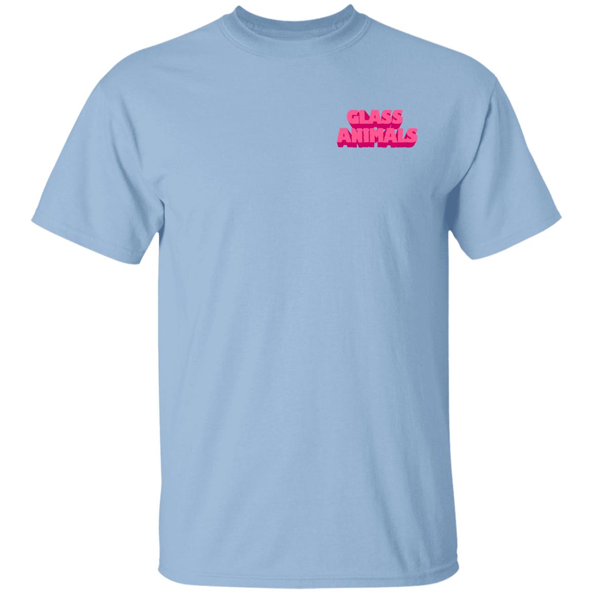 Glass Animals Merch Blue Wavey Davey T-Shirt Glass Animals Merch Blue Wavey Davey T-Shirt
