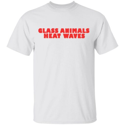 Glass Animals Merch Heatwaves White T-Shirt