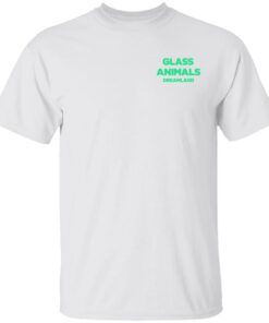 Glass Animals Merch Incredibly Loud White Tee Glass Animals Merch Incredibly Loud White Tee