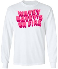 Glass Animals Merch White Wavey Davey Longsleeve Glass Animals Merch White Wavey Davey Longsleeve