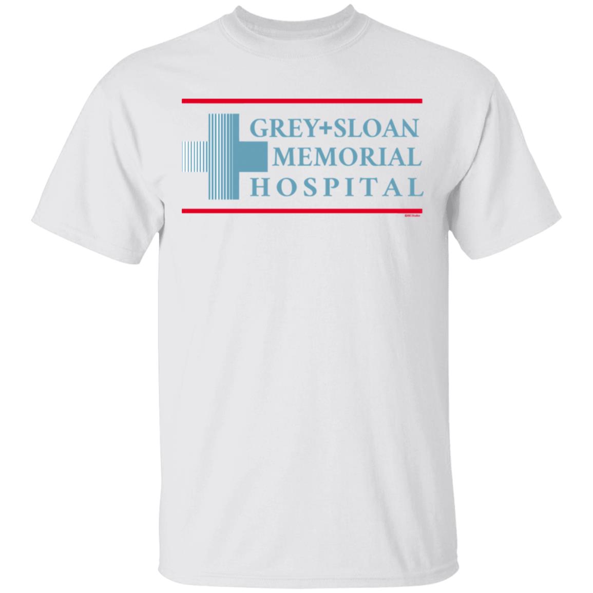 Greys Anatomy Merch Grey's Anatomy Grey Sloan Memorial Hospital Adult Short Sleeve T-Shirt Greys Anatomy Merch Grey's Anatomy Grey Sloan Memorial Hospital Adult Short Sleeve T-Shirt