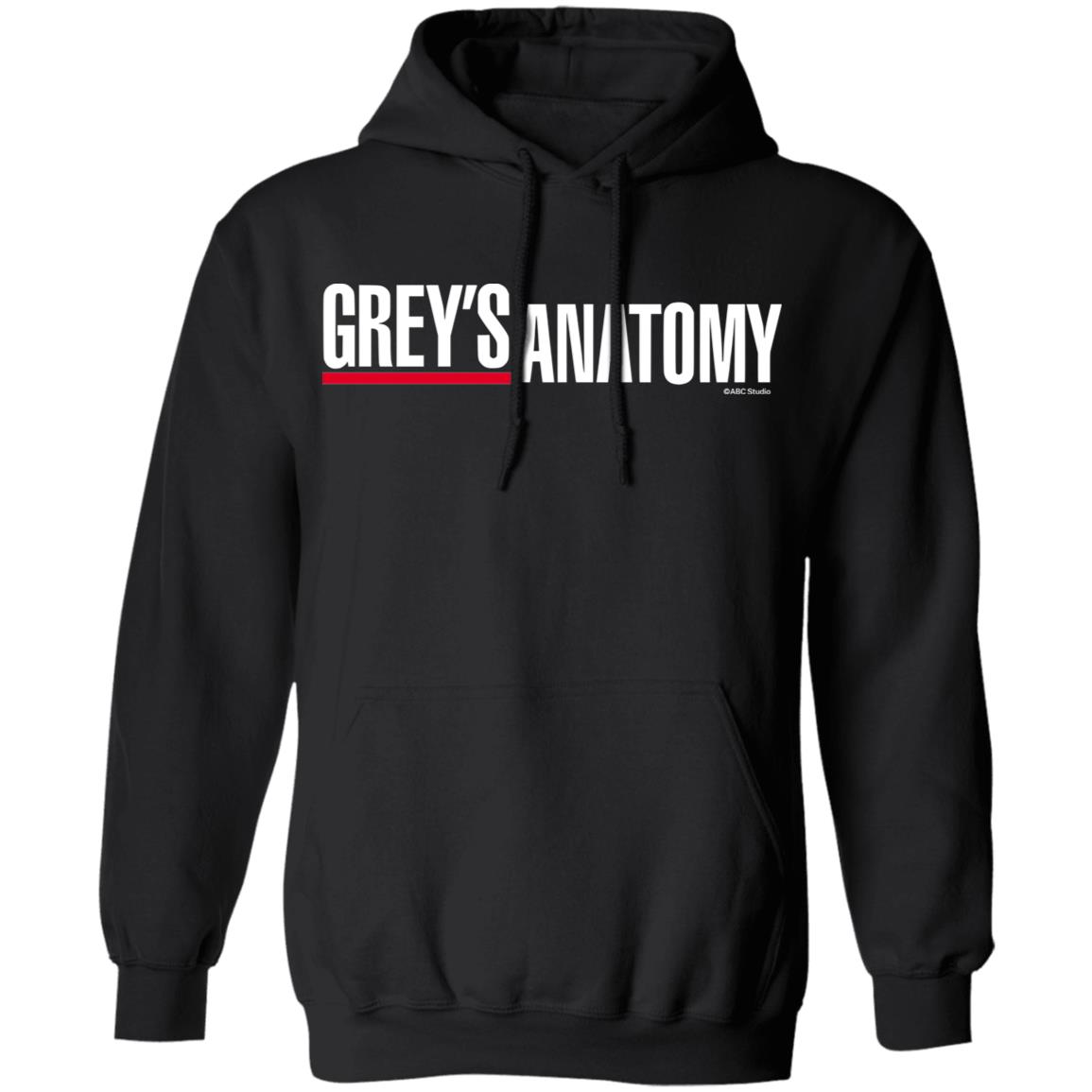Greys Anatomy Merch Grey's Anatomy Logo Hooded Sweatshirt Greys Anatomy Merch Grey's Anatomy Logo Hooded Sweatshirt