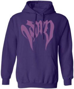 Griffin Johnson Merch Badass Hoodie With Word On Front Skulls On Back Purple Griffin Johnson Merch Badass Hoodie With Word On Front Skulls On Back Purple
