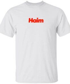 Haim Merch WIMPIII Red Logo Tee Haim Merch WIMPIII Red Logo Tee