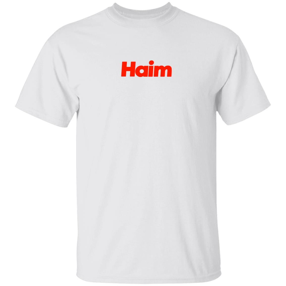 Haim Merch WIMPIII Red Logo Tee Haim Merch WIMPIII Red Logo Tee