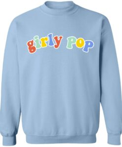 Haley Pham Merch Girly Pop Blue Crewneck Haley Pham Merch Girly Pop Blue Crewneck