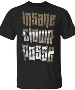 Icp Merch Insane Clown Posse Stacked Logo Silver Foil Black Icp Merch Insane Clown Posse Stacked Logo Silver Foil Black