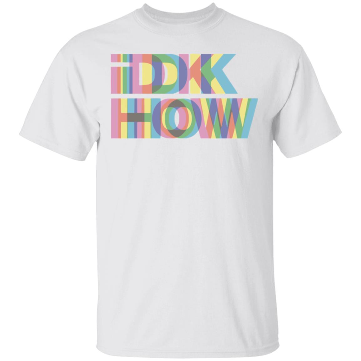 Idkhow Merch CMYK Logo Tee Idkhow Merch CMYK Logo Tee