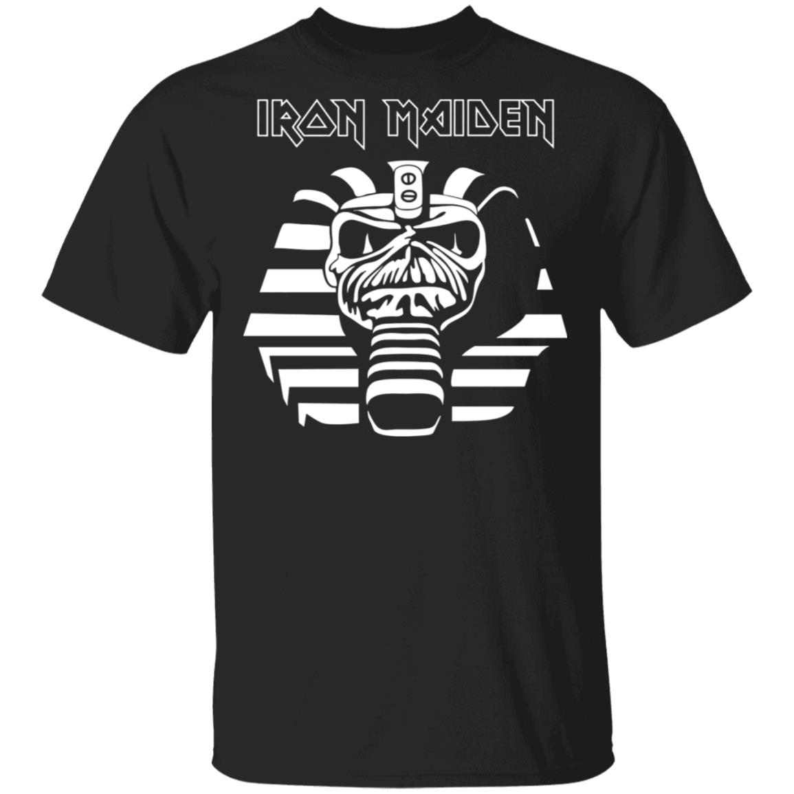 Iron Maiden T Shirt Powerslave Graphic Tee Iron Maiden T Shirt Powerslave Graphic Tee