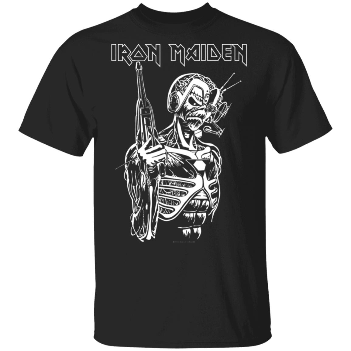 Iron Maiden T Shirt Somewhere In Time Graphic Tee Iron Maiden T Shirt Somewhere In Time Graphic Tee
