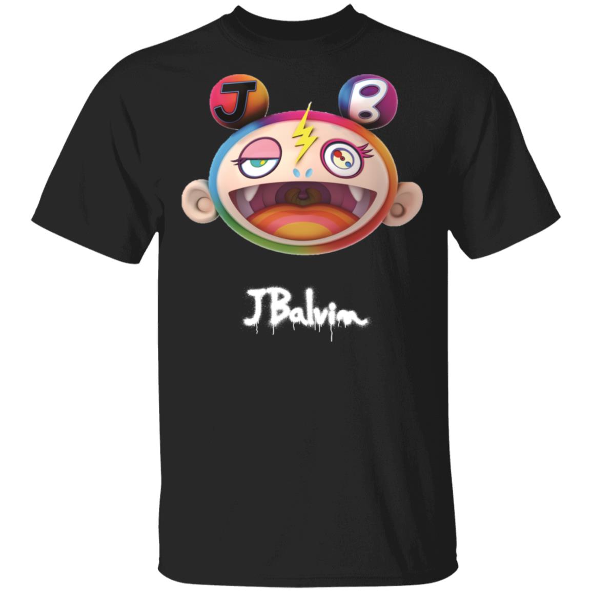 J Balvin Merch Kiki Face Tee J Balvin Merch Kiki Face Tee