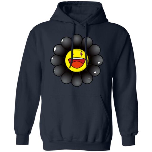 J Balvin Merch Negro Flower Hoodie