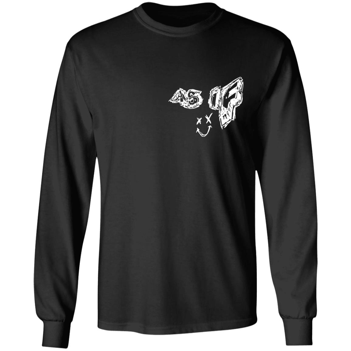 Jaden Hossler Merch Jaden Hossler As If Black Long-Sleeve Tee Jaden Hossler Merch Jaden Hossler As If Black Long-Sleeve Tee