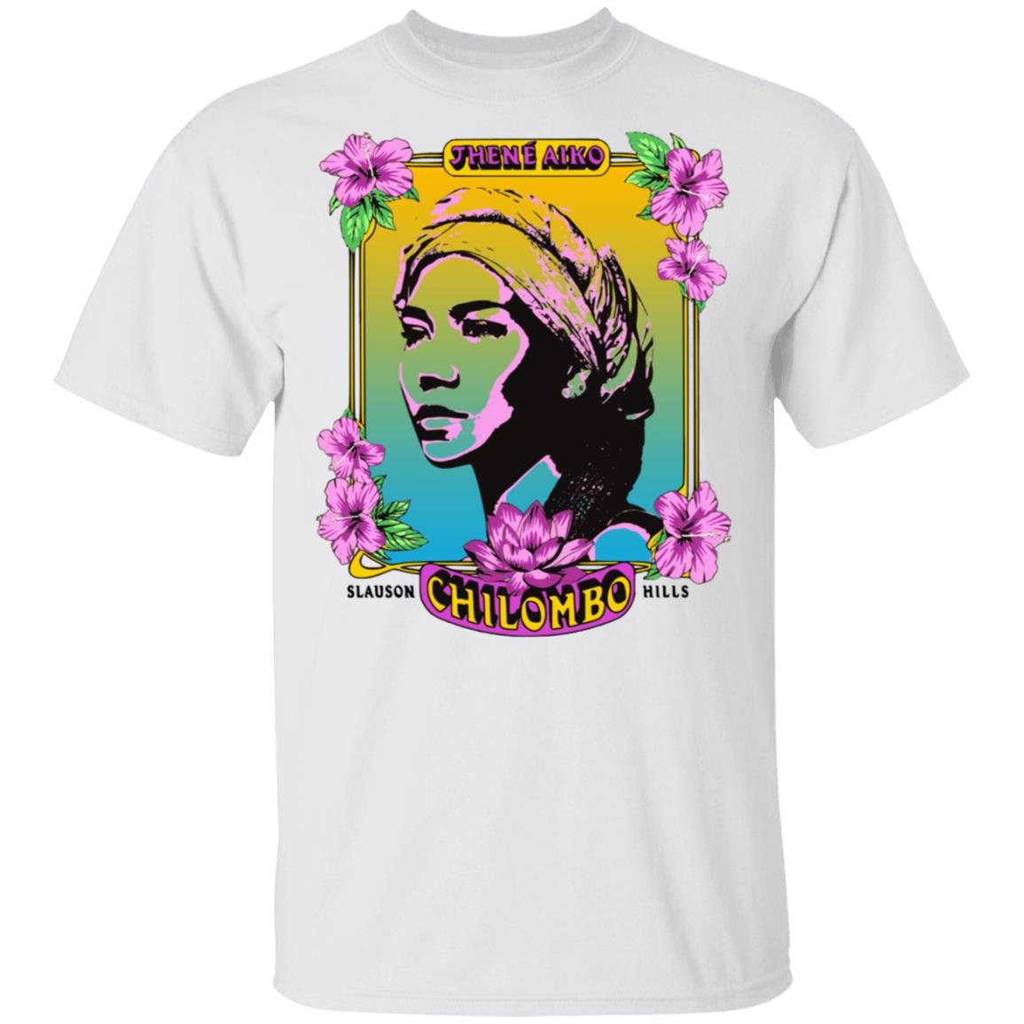 Jhene Aiko Merch Chilombo Lotus T-Shirt Jhene Aiko Merch Chilombo Lotus T-Shirt