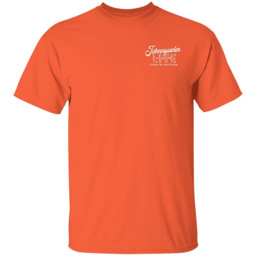 Johnnyswim Merch Live From The Backyard Tee
