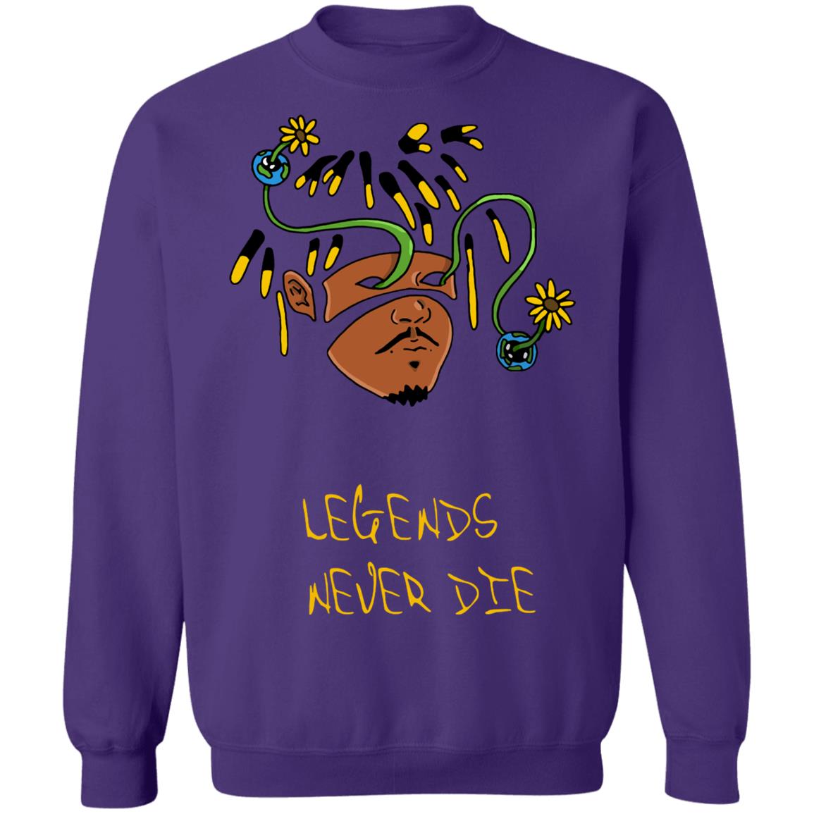 JuiceWrld Legends Never Die Crewneck JuiceWrld Legends Never Die Crewneck