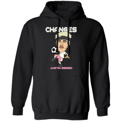 Justin Bieber Merch Changes Soccer Doodle Hoodie