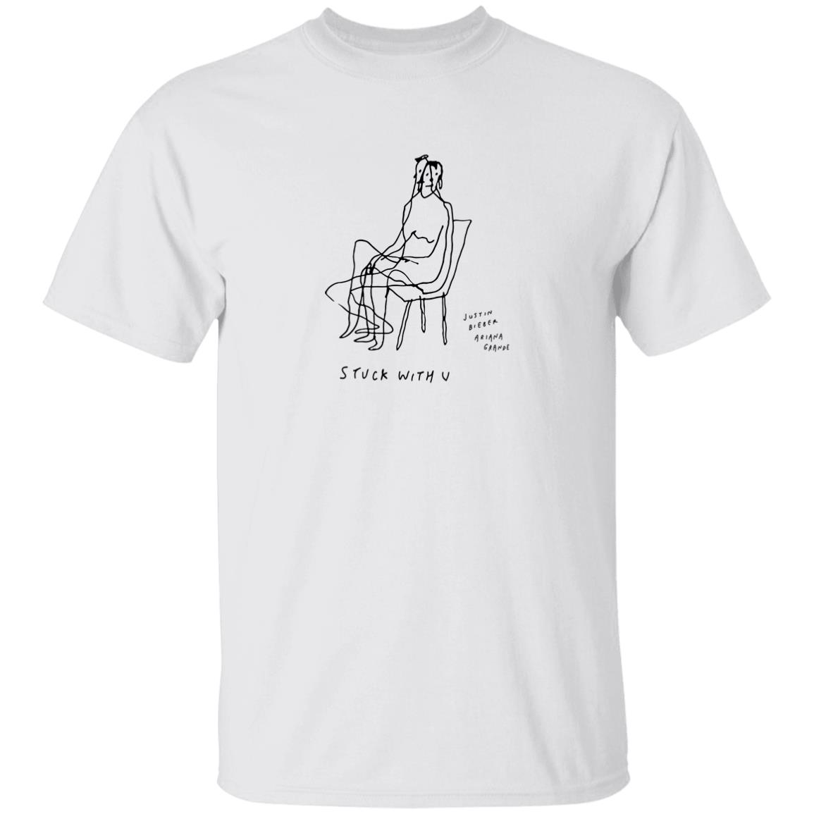 Justin Bieber Merch Stuck with U Chair T-Shirt I Justin Bieber Merch Stuck with U Chair T-Shirt I