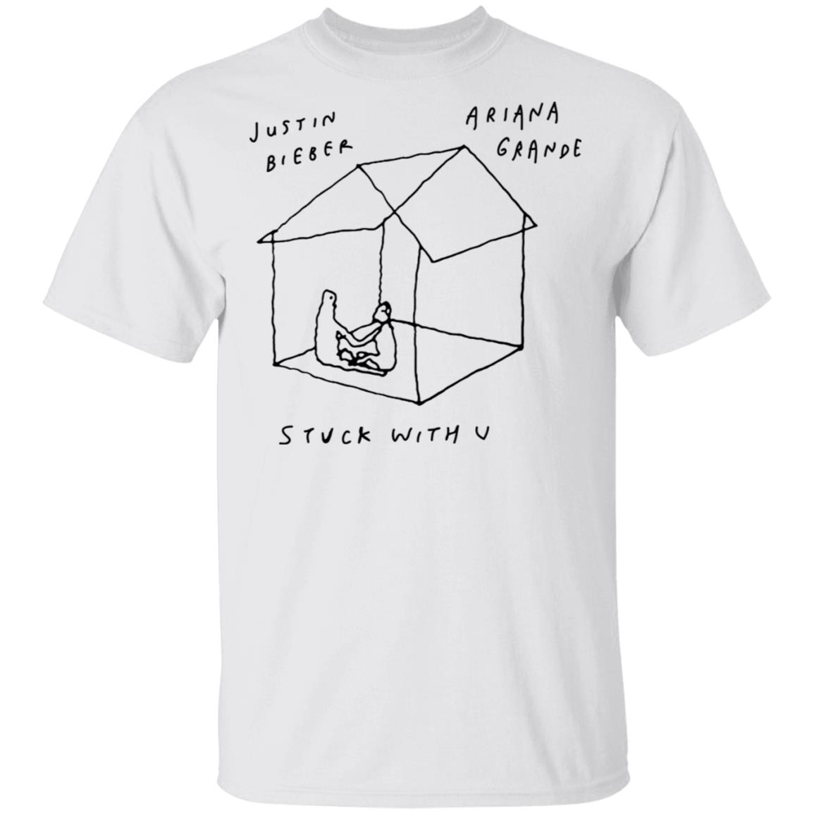 Justin Bieber Merch Stuck with U T-Shirt I Justin Bieber Merch Stuck with U T-Shirt I