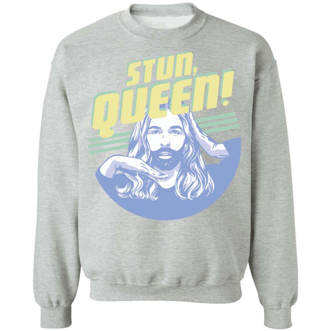 Jvn Merch Jonathan Van Ness Yellow Print Crewneck Sweatshirt Jvn Merch Jonathan Van Ness Yellow Print Crewneck Sweatshirt