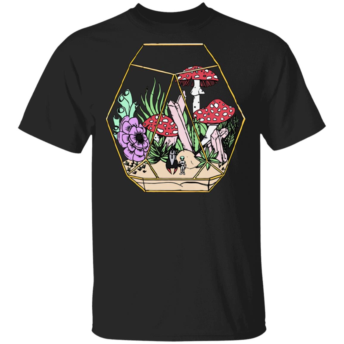 Kendall Rae Merch Terrarium Black Tee Kendall Rae Merch Terrarium Black Tee