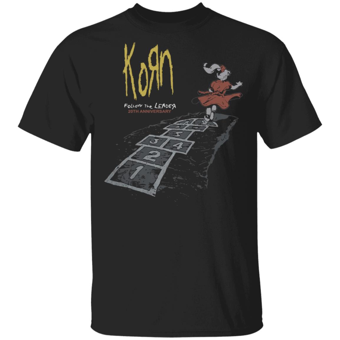 Korn Merch FTL Hopscotch Cover T-Shirt Korn Merch FTL Hopscotch Cover T-Shirt
