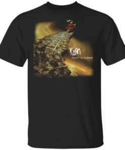 Korn Merch Follow The Leader Cliff T-Shirt Korn Merch Follow The Leader Cliff T-Shirt