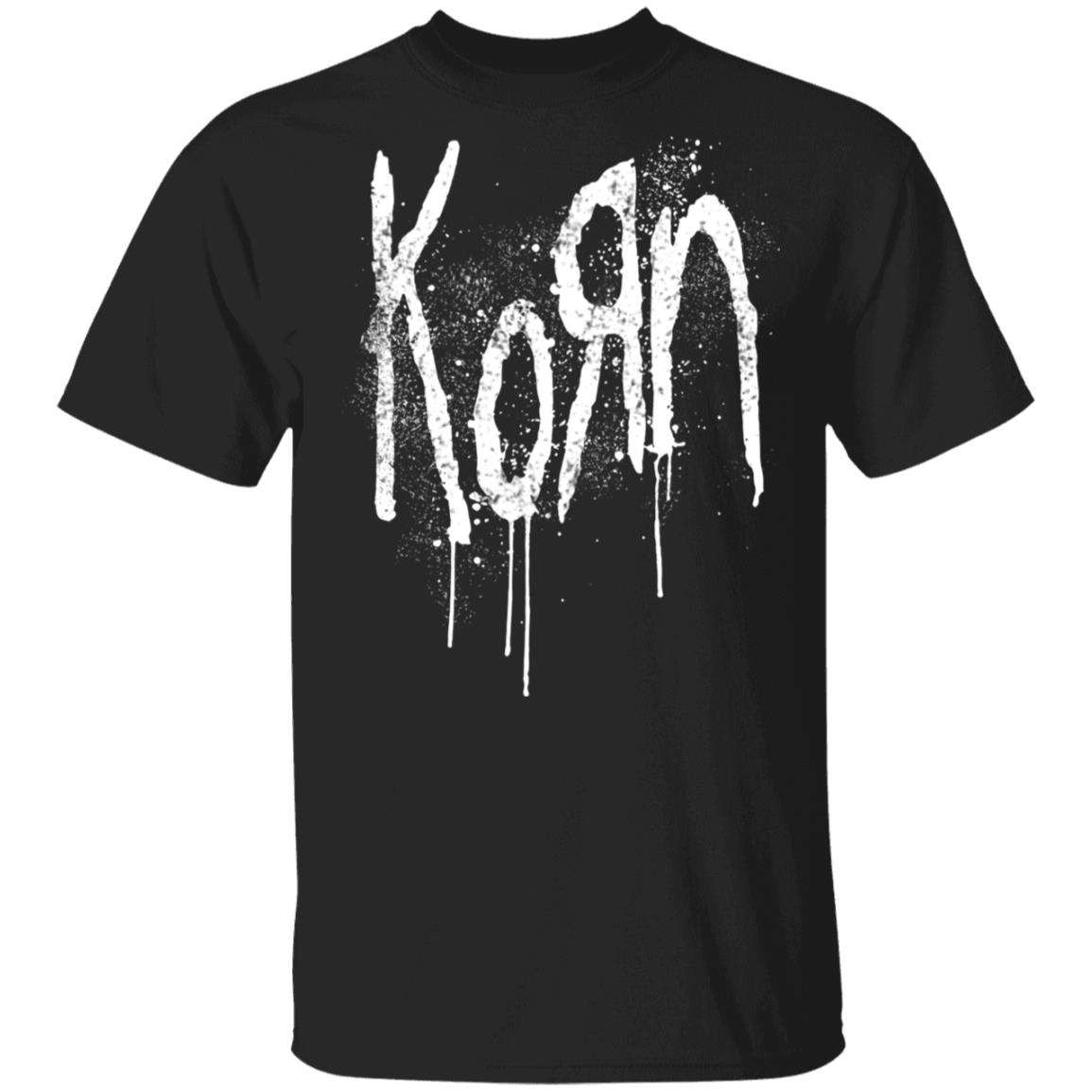 Korn Merch Freak Splatter T-Shirt Korn Merch Freak Splatter T-Shirt