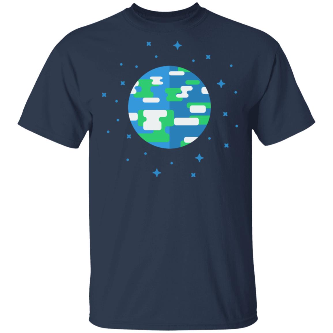 Kurzgesagt Merch Earth Shirt Navy Kurzgesagt Merch Earth Shirt Navy