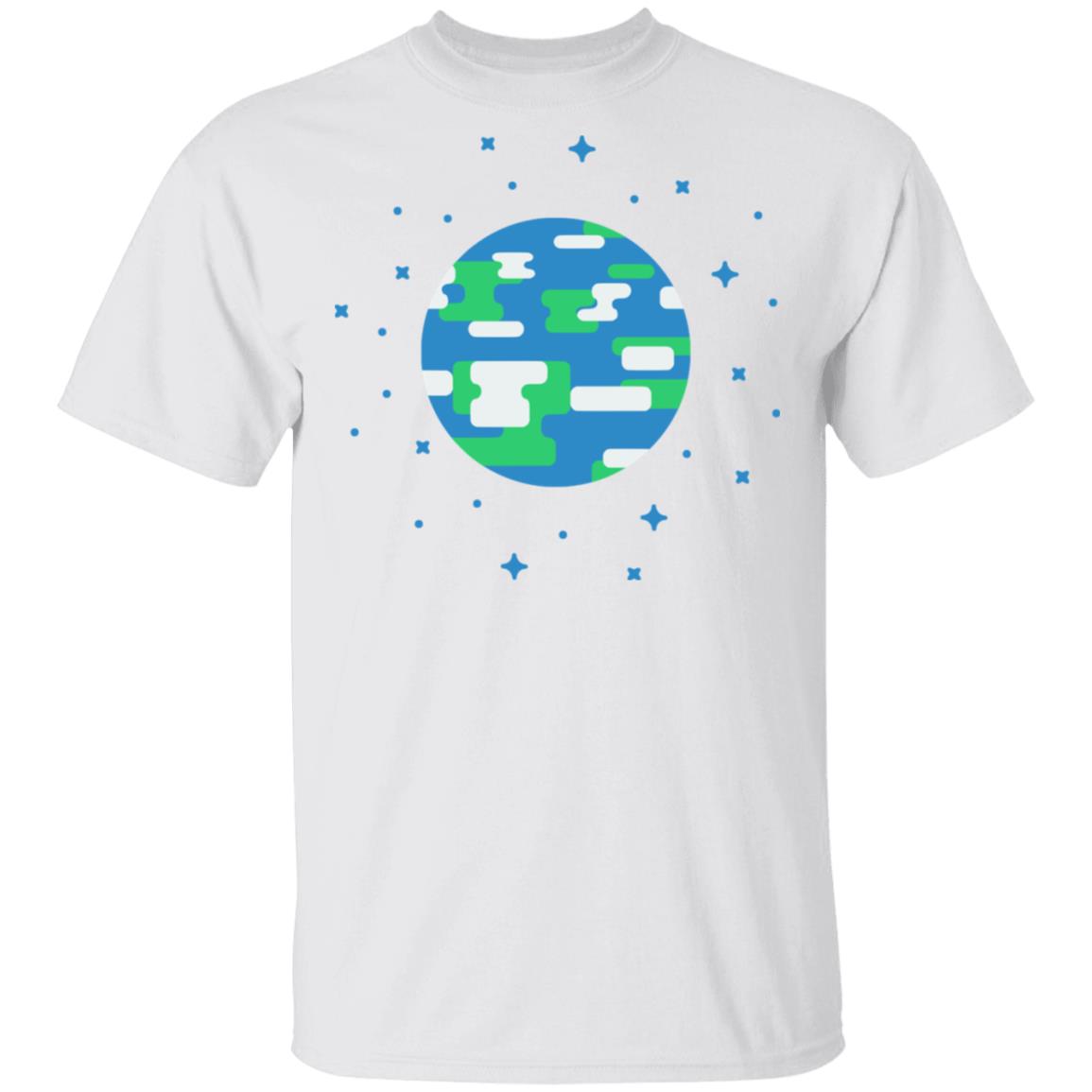 Kurzgesagt Merch Earth Shirt White Kurzgesagt Merch Earth Shirt White