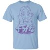 Laurenzside Merch Kawaii Puff Print Light Blue Tee