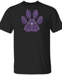 Laurenzside Merch Paw Constellation Black Tee Laurenzside Merch Paw Constellation Black Tee