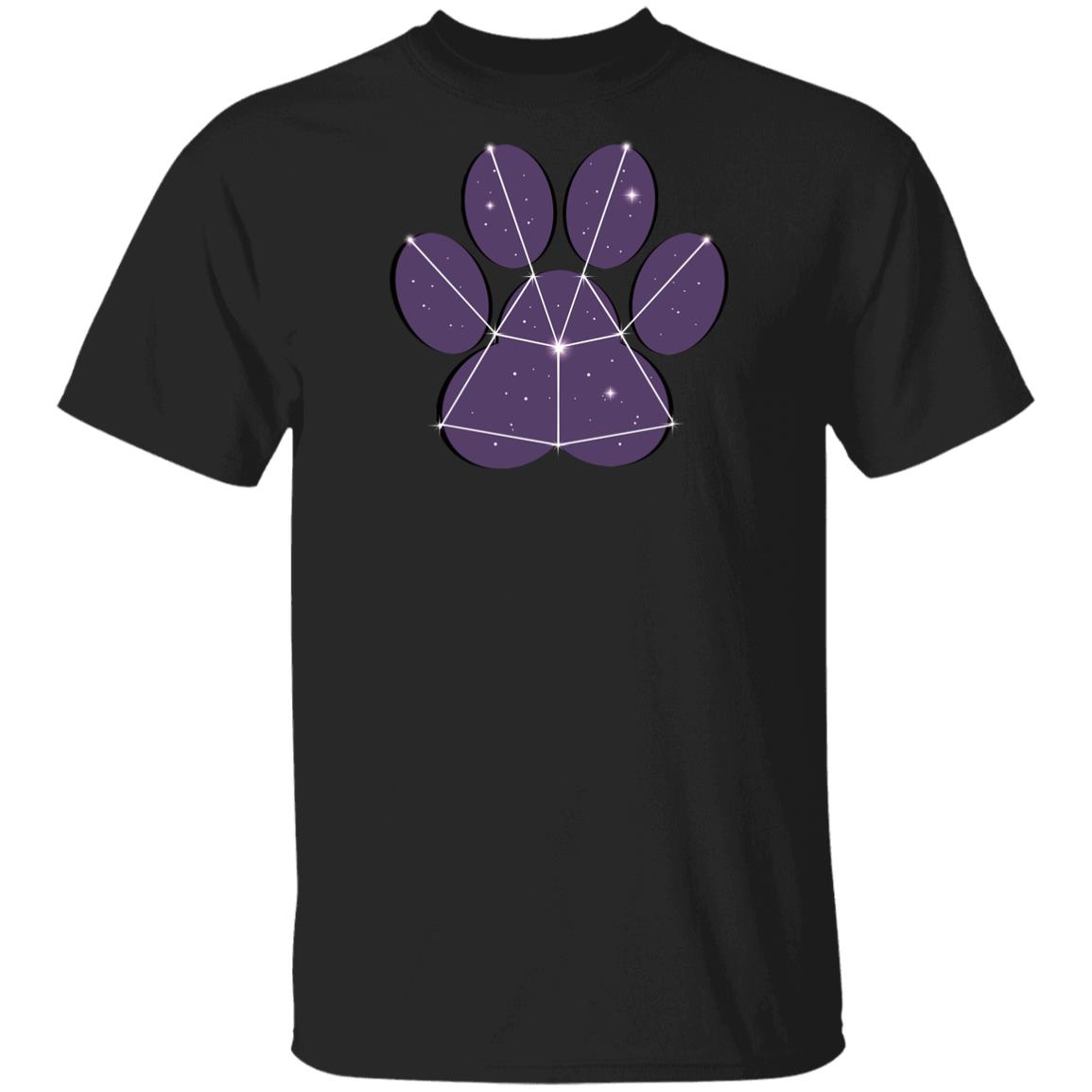 Laurenzside Merch Paw Constellation Black Tee Laurenzside Merch Paw Constellation Black Tee