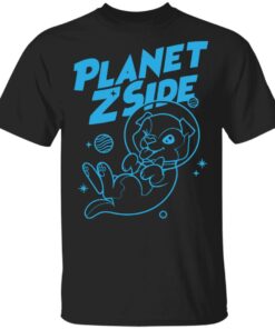 Laurenzside Merch Planet Z Side Black Tee Laurenzside Merch Planet Z Side Black Tee