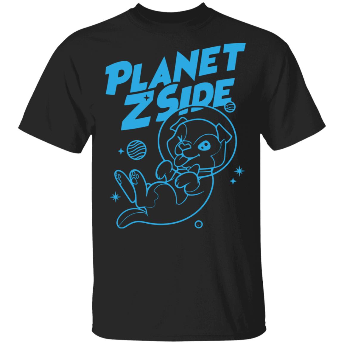 Laurenzside Merch Planet Z Side Black Tee Laurenzside Merch Planet Z Side Black Tee