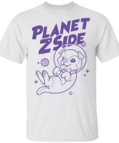 Laurenzside Merch Planet Z Side White Tee Laurenzside Merch Planet Z Side White Tee
