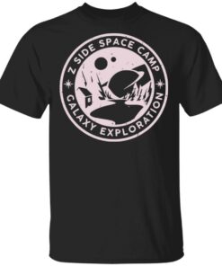 Laurenzside Merch Space Camp Ringer Black Tee Laurenzside Merch Space Camp Ringer Black Tee