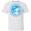 Laurenzside Merch Space Camp Ringer White Tee