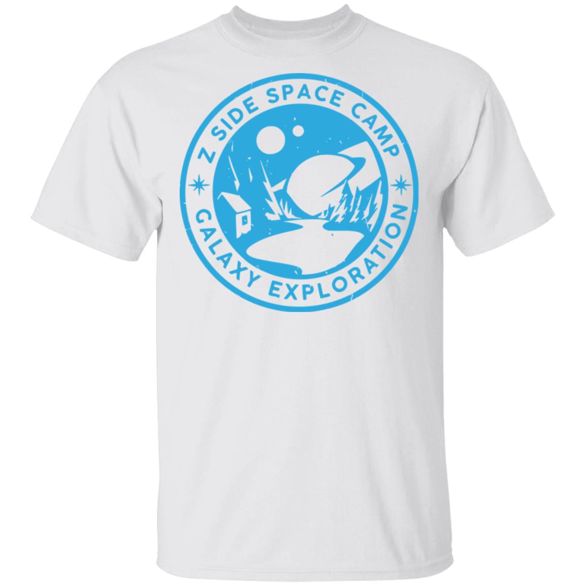 Laurenzside Merch Space Camp Ringer White Tee Laurenzside Merch Space Camp Ringer White Tee