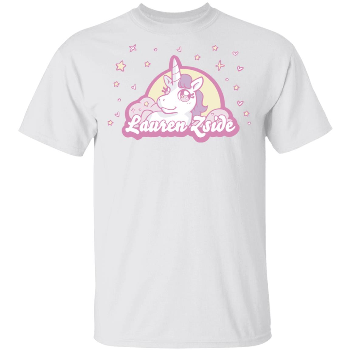 Laurenzside Merch Unicorn Dreams White Tee Laurenzside Merch Unicorn Dreams White Tee