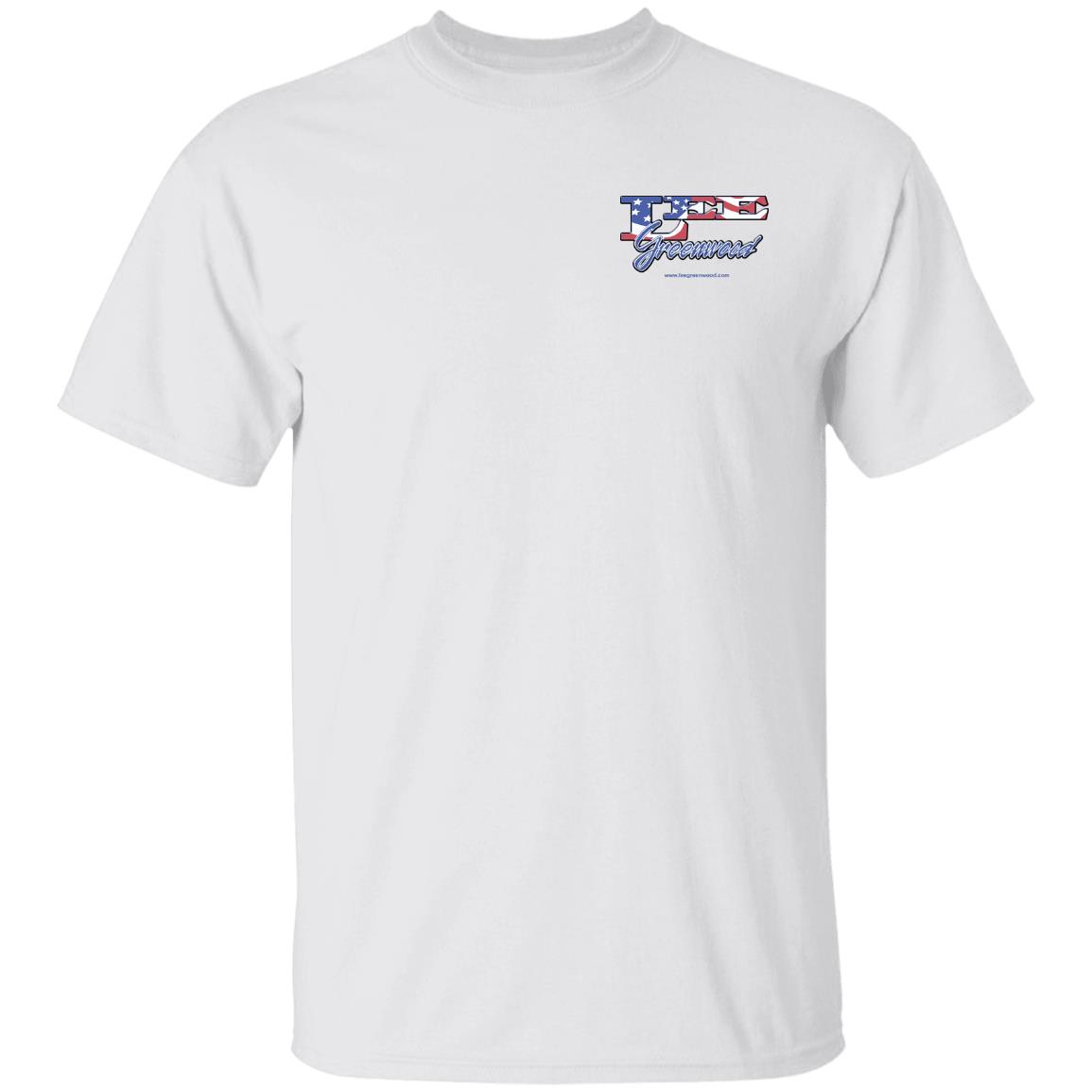 Lee Greenwood T Shirt God Bless The USA Tee White Lee Greenwood T Shirt God Bless The USA Tee White