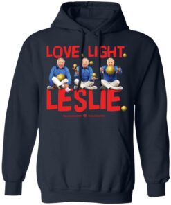 Leslie Jordan Merch LLL Hoodie Navy Leslie Jordan Merch LLL Hoodie Navy