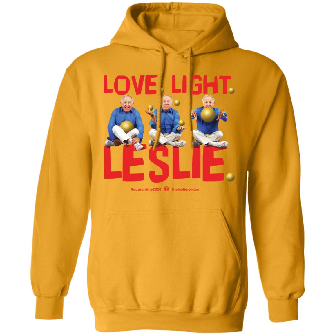 Leslie Jordan Merch LLL Hoodie Yellow Leslie Jordan Merch LLL Hoodie Yellow
