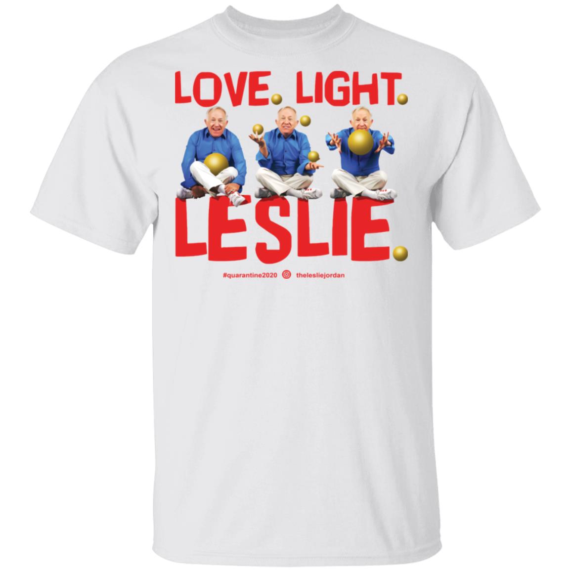 Leslie Jordan Merch LLL Tee White Leslie Jordan Merch LLL Tee White
