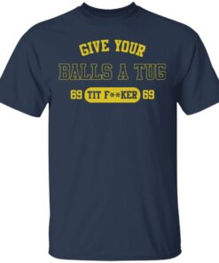 Letterkenny Merch Shoresy Ball Tug Navy T-Shirt Letterkenny Merch Shoresy Ball Tug Navy T-Shirt
