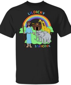 Lil Dicky Merch Staycoolnyc Ark Black Tee Lil Dicky Merch Staycoolnyc Ark Black Tee