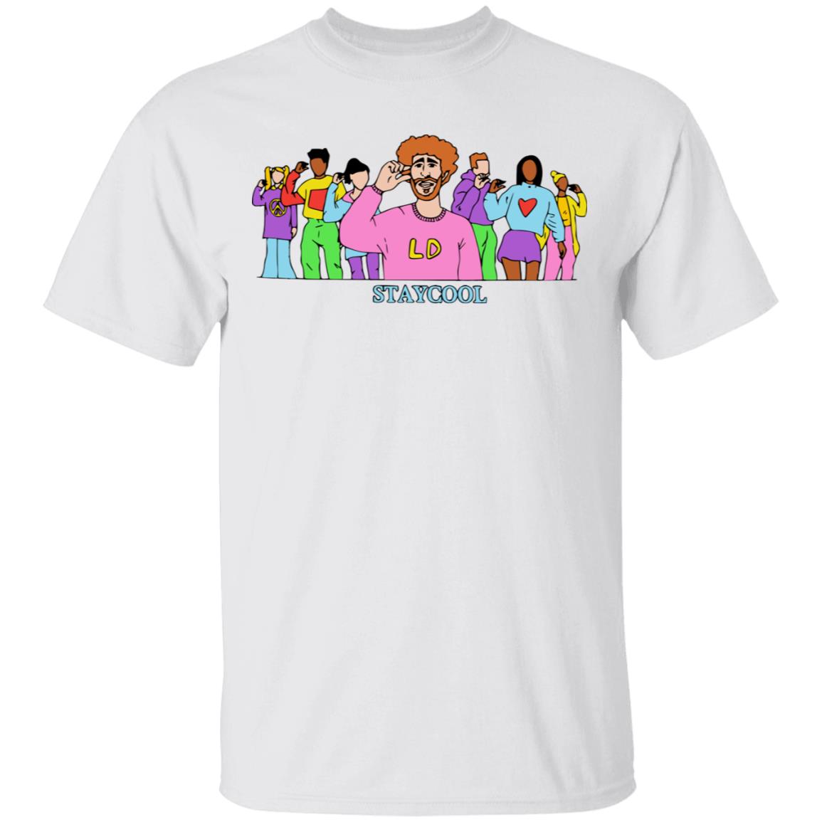 Lil Dicky Merch Staycoolnyc Crowd Tee Lil Dicky Merch Staycoolnyc Crowd Tee
